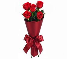 Букет 5 Красных роз Эдлесс Лав в Мирном Кировской области
