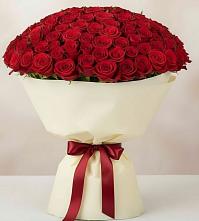 Букет 101 Красная роза Милано #REPLACE_PRED# Мирном Кировской области