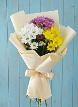 Букет цветов из:  Хризантемы в Мирном Кировской области