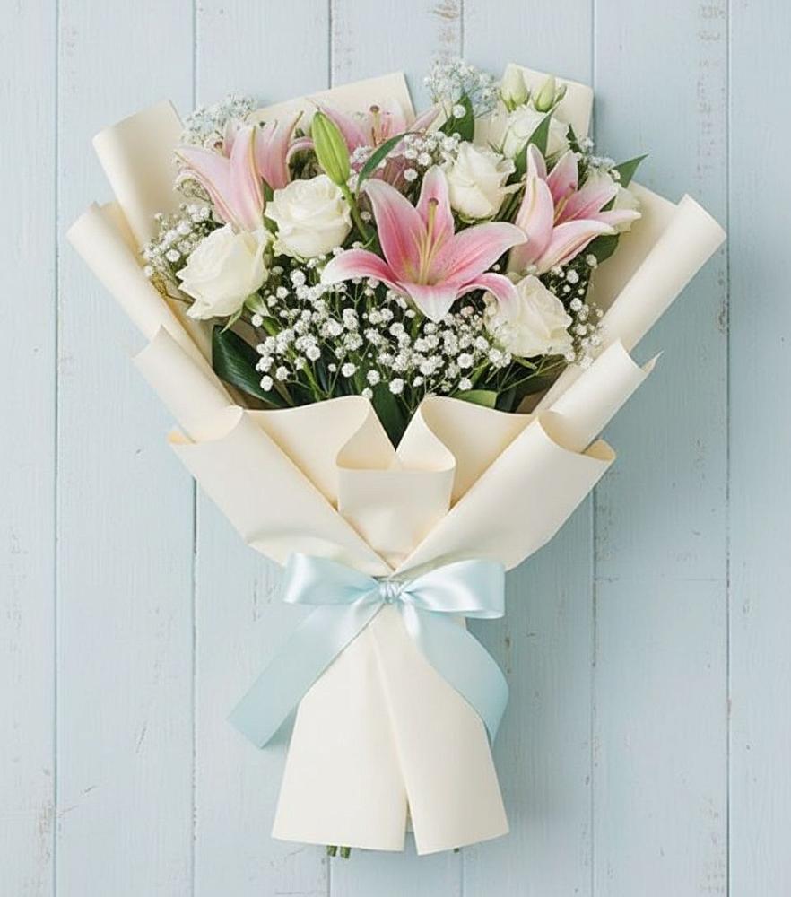 Букет цветов из: Лилии в Мирном Кировской области