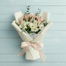 Букет цветов из:  Альстромерии в Мирном Кировской области