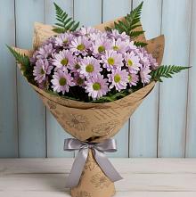 Букет цветов из:  Хризантемы #REPLACE_PRED# Мирном Кировской области