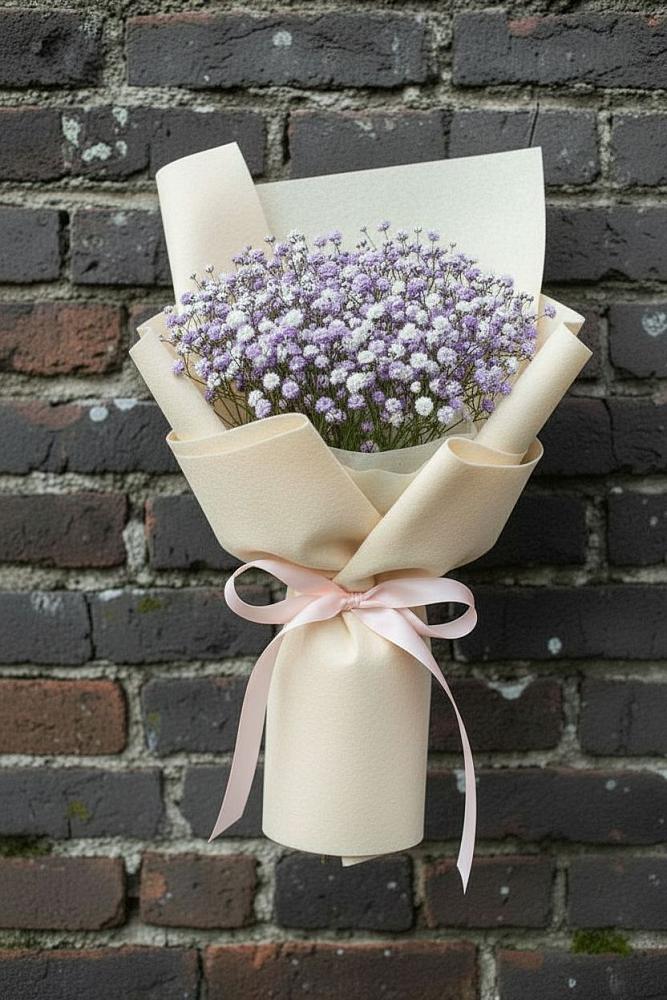 Букет цветов из: Гипсофила в Мирном Кировской области