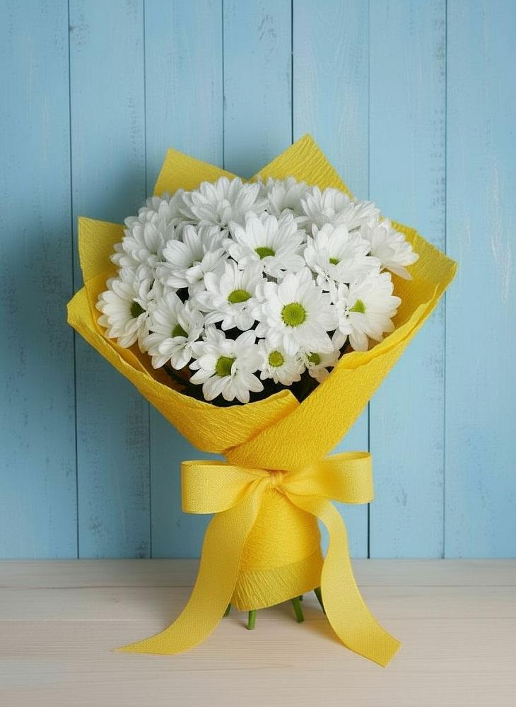 Букет цветов из: Хризантемы в Мирном Кировской области
