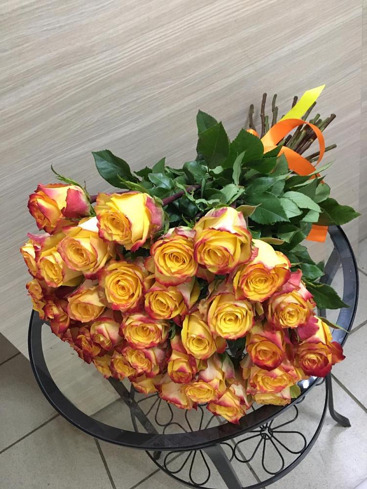 Букет Желтые розы в Мирном Кировской области