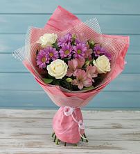 Букет цветов из:  Герберы #REPLACE_PRED# Мирном Кировской области
