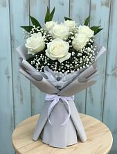 Букет цветов из:  Розы в Мирном Кировской области