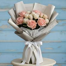 Букет цветов из:  Розы в Мирном Кировской области