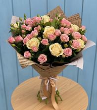 Букет цветов из:  Розы в Мирном Кировской области