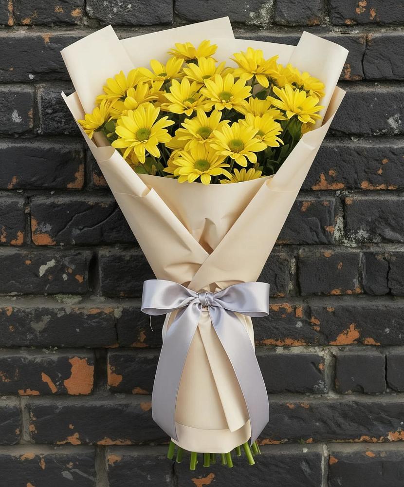Букет цветов из: Хризантемы в Мирном Кировской области
