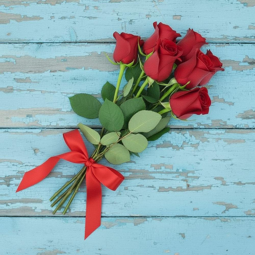 Букет Красные розы в Мирном Кировской области
