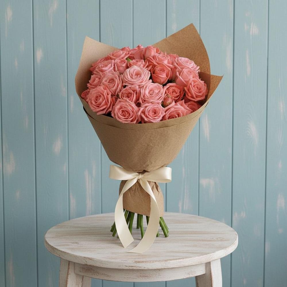 Букет цветов из: Розы в Мирном Кировской области