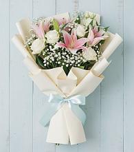 Букет цветов из:  Лилии в Мирном Кировской области
