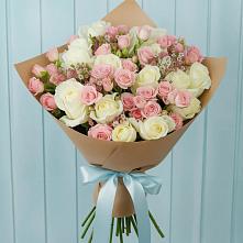 Букет цветов из:  Розы в Мирном Кировской области