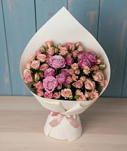 Букет цветов из:  Розы #REPLACE_PRED# Мирном Кировской области