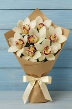 Букет цветов из:  Орхидеи и Розы в Мирном Кировской области